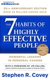 The 7 Habits of Highly Effective People: 25th Anniversary Edition - unabridged audio book on CD