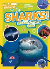 National Geographic Kids Sharks Sticker Activity Book