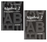 Saxon Algebra 2 Answer Key & Tests, 3rd Edition