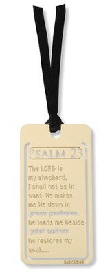 Psalm 23, Mini Metal Bookmark