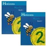 Horizons Math 2 Student Books 1 & 2