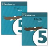 Horizons Math 5 Student Books 1 & 2