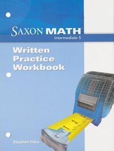 Saxon Math Intermediate 5 Written Practice Workbook