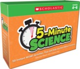 5-Minute Science Grades 4-6: 50 Instant Wow! Activities That Get Kids Excited About Science