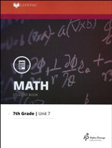 Grade 7 Math LIFEPAC 7: Data Analysis                                        (Updated Editions)