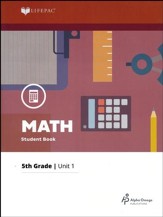 Grade 5 Math Lifepac 1: Operation of Whole Numbers (2016 Updated Edition)