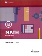 Grade 5 Math Lifepac 5: Measurement and Fractions (2016 Updated Edition)