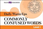 Digital Download Daily Warm-Ups: Commonly Confused Words Level I - PDF Download [Download]