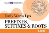 Digital Download Daily Warm-Ups:  Prefixes, Suffixes, & Roots Level I - PDF Download [Download]