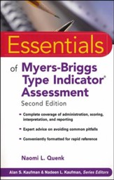 Essentials of Myers-Briggs Type Indicator Assessment, Second Edition