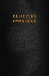 Believers Hymn Book - genuine leather, black