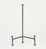 Metal Tripod Easel with Balls, 8  Inches, Black