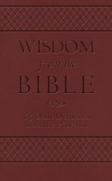 Wisdom from the Bible: 365 Daily Devotions from the Proverbs - eBook