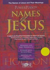The Names of Jesus: PowerPoint CD-ROM