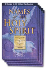Names of the Holy Spirit Pamphlet - 5 Pack