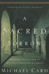 A Sacred Sorrow: Reaching Out to God in the Lost   Language of Lament