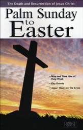 Palm Sunday to Easter Pamphlet