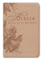 Biblia Mujer en el Espiritu RVR 1960, Piel Imit. Rosa Bronceado  (RVR 1960 SpiritLed Woman Bible, Soft Leather-Look, Rose Tan)