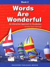 Words Are Wonderful, Book 2  (Homeschool Edition)