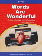 Words Are Wonderful, Book 3 (Homeschool Edition)