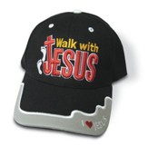 Walk With Jesus Cap Black