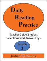 Daily Reading Practice Grade 3 Teacher Guide