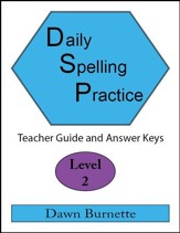 Daily Spelling Practice Level 2 Teacher Guide