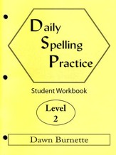Daily Spelling Practice Level 2 Student Workbook