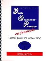 Daily Grammar Practice in French Level 1 Teacher Guide