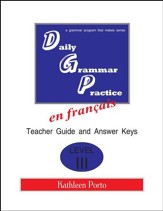 Daily Grammar Practice in French Level 3 Teacher Guide
