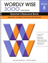 Wordly Wise 3000 Teacher's Resource Book 8, 3rd Edition  (Homeschool Edition)