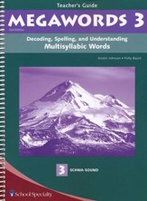 Megawords 3 Teacher's Guide, 2nd Edition (Homeschool  Edition)