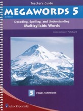Megawords 5 Teacher's Guide, 2nd Edition (Homeschool  Edition)