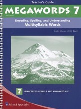 Megawords 7 Teacher's Guide, 2nd Edition (Homeschool  Edition)