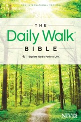 The Daily Walk Bible, NIV Softcover