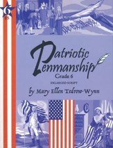 Patriotic Penmanship 6 Enlarged Script