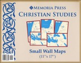 Christian Studies, Small Wall Maps, 5 Maps