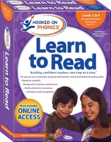 Hooked on Phonics Learn to Read - Levels 3&4 Complete: Emergent Readers (Kindergarten | Ages 4-6)
