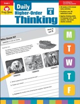 Daily Higher-Order Thinking, Grade 4