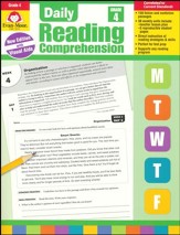 Daily Reading Comprehension, Grade 4  (2018 Revision)