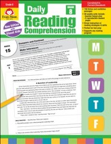 Daily Reading Comprehension, Grade 8 (2018 Revision)