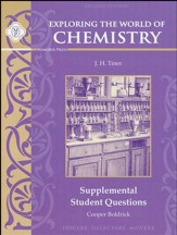 Exploring the World of Chemistry  Supplemental Student Questions, Second Edition