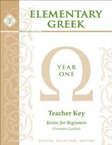 Elementary Greek Year One Teacher's  Key