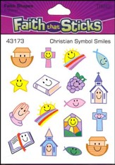 Stickers: Christian Symbol Smiles