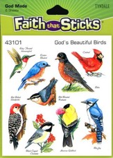 Stickers: God's Beautiful Birds