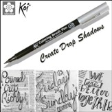 Cool Gray Koi Coloring Brush Pen