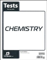 BJU Press Chemistry Grade 11 Tests (4th Edition)
