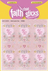 Stickers: God Loves You