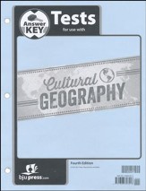 BJU Press Geography Grade 9 Tests Answer Key (4th Edition)