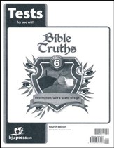 BJU Press Bible Truths 6 Tests (4th Edition)
